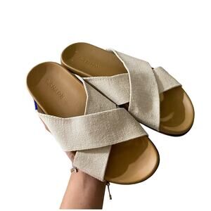 Rothys The Weekend Slide in Oat sz 8